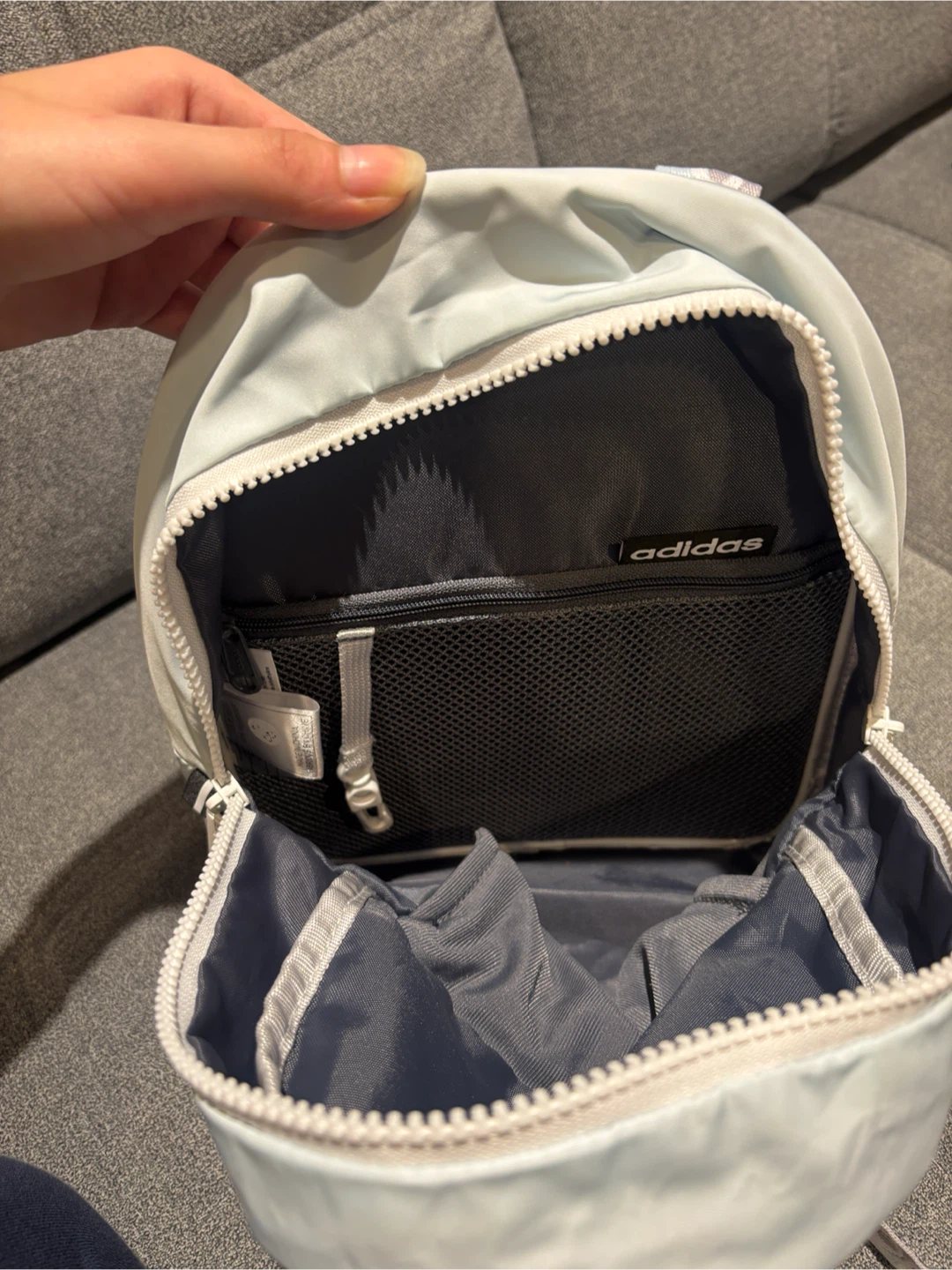 Adidas Mini Backpack( light blue) - photo 4