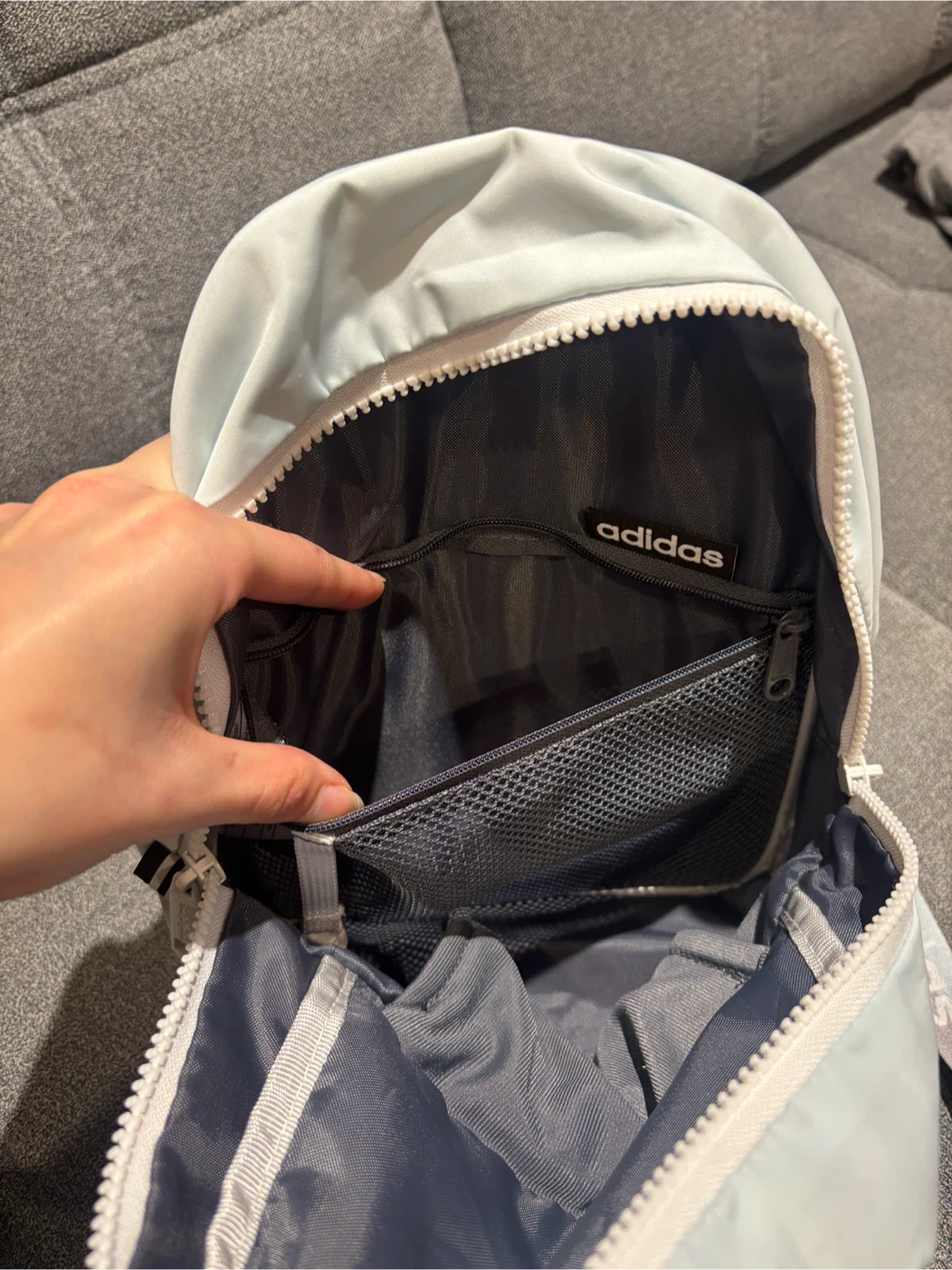 Adidas Mini Backpack( light blue) - photo 5