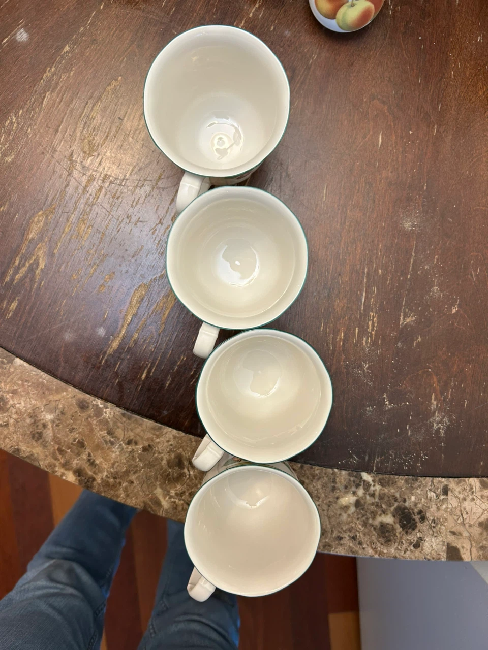 Villeroy & Boch Set of 4 Teacups - Fruit Design - photo 2