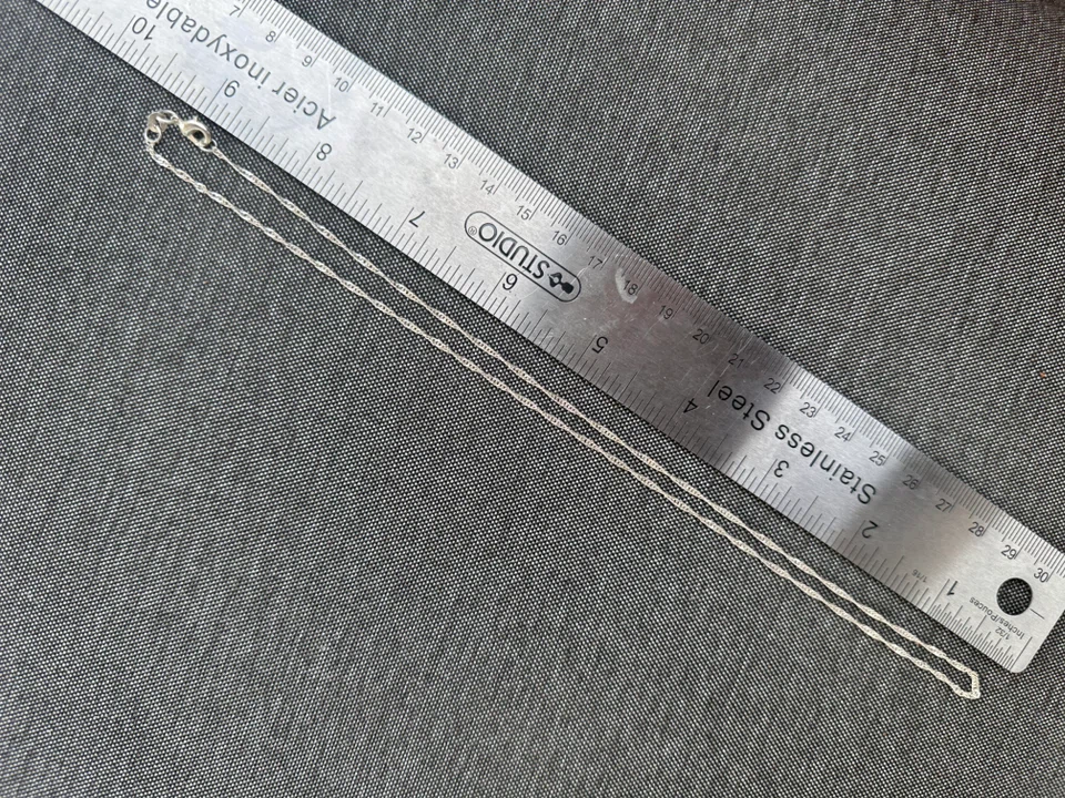 925 Silver Chain Necklace - photo 3
