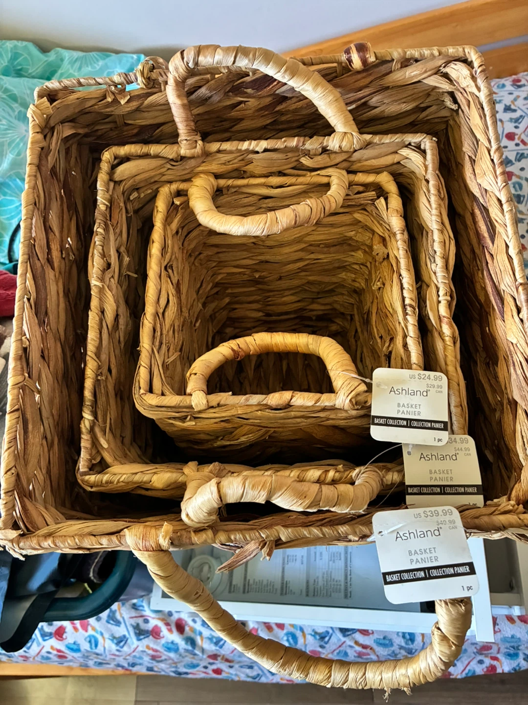 Ashland Woven Baskets - Set of 3