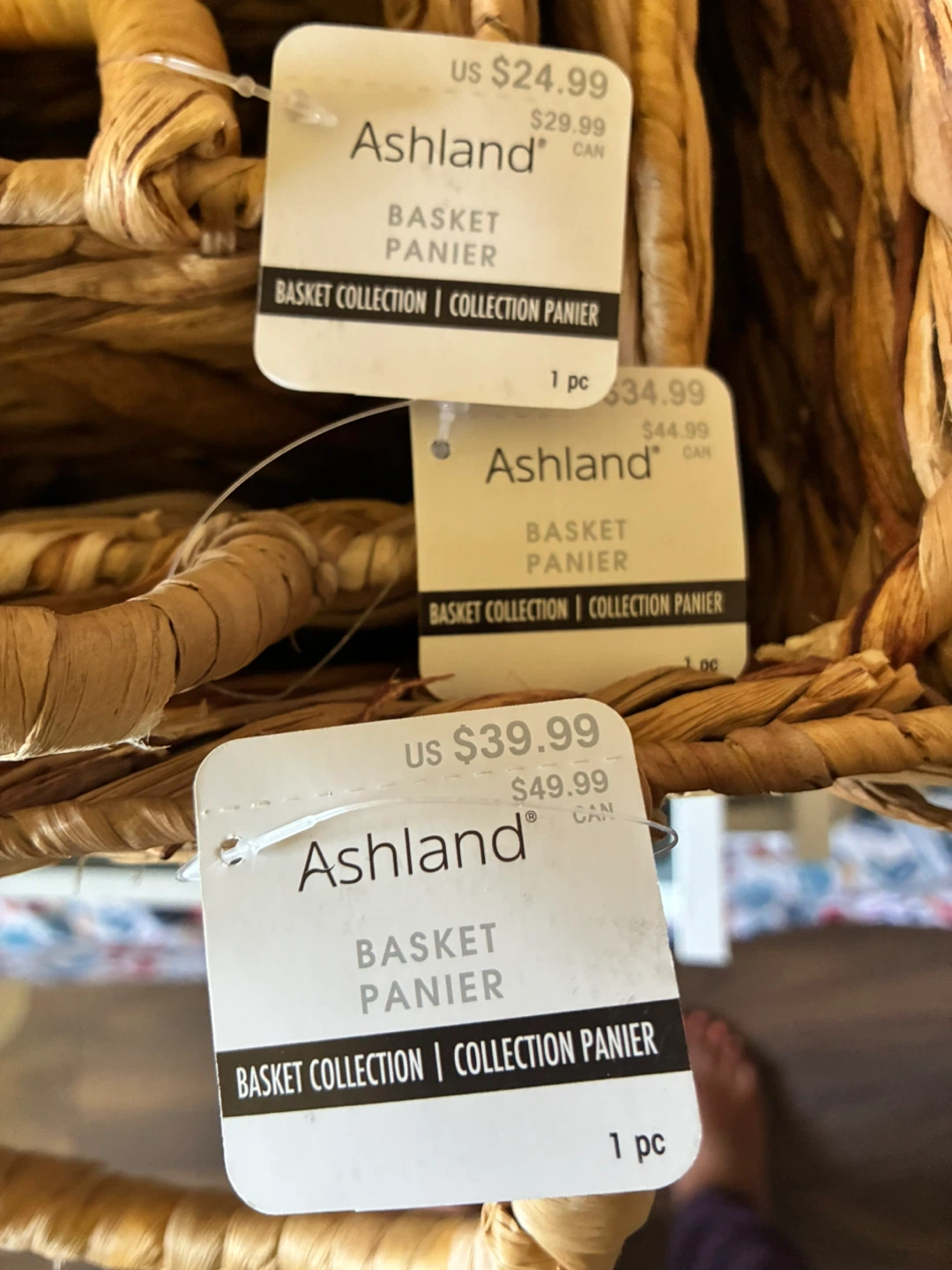 Ashland Woven Baskets - Set of 3 - photo 2