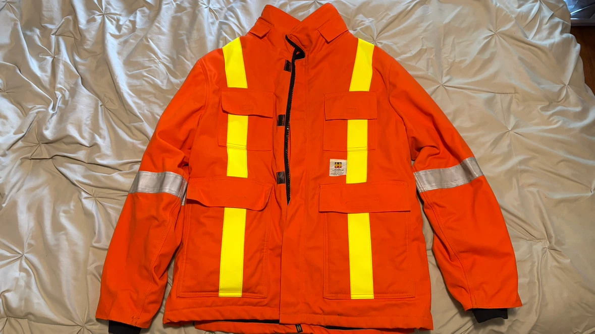 MillWorks Mfg FR1NLCZ Arc Rated Flame Resistant Arctic Coat