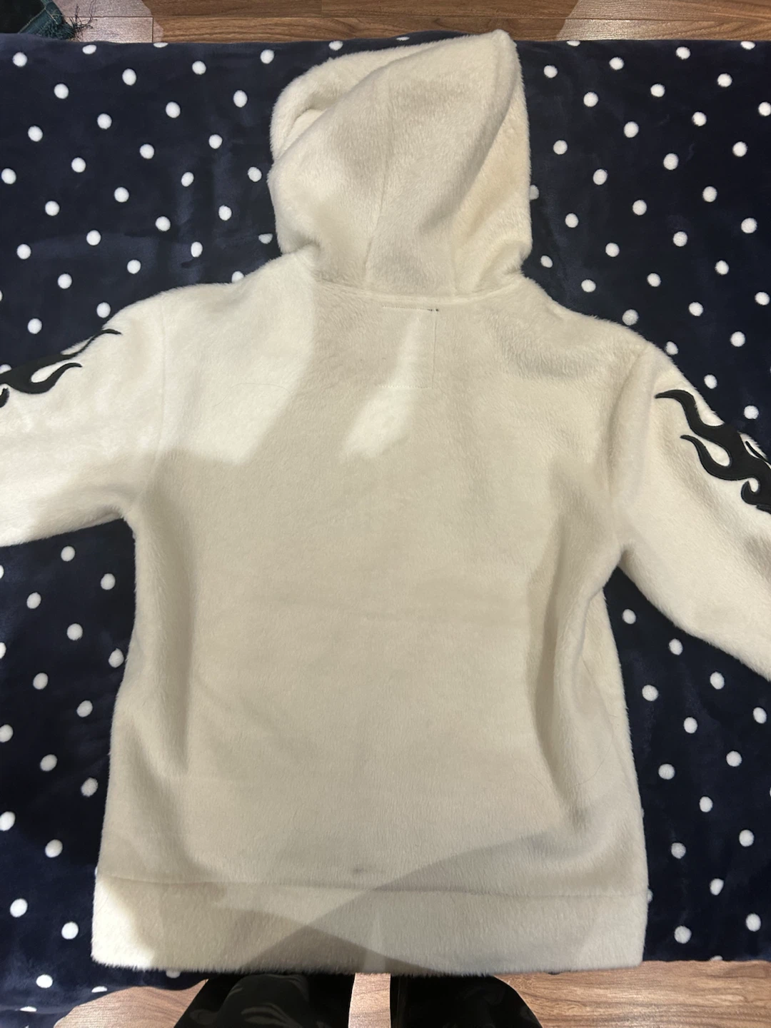 Copper Rivet "Saints" Flame Hoodie Size M - photo 3