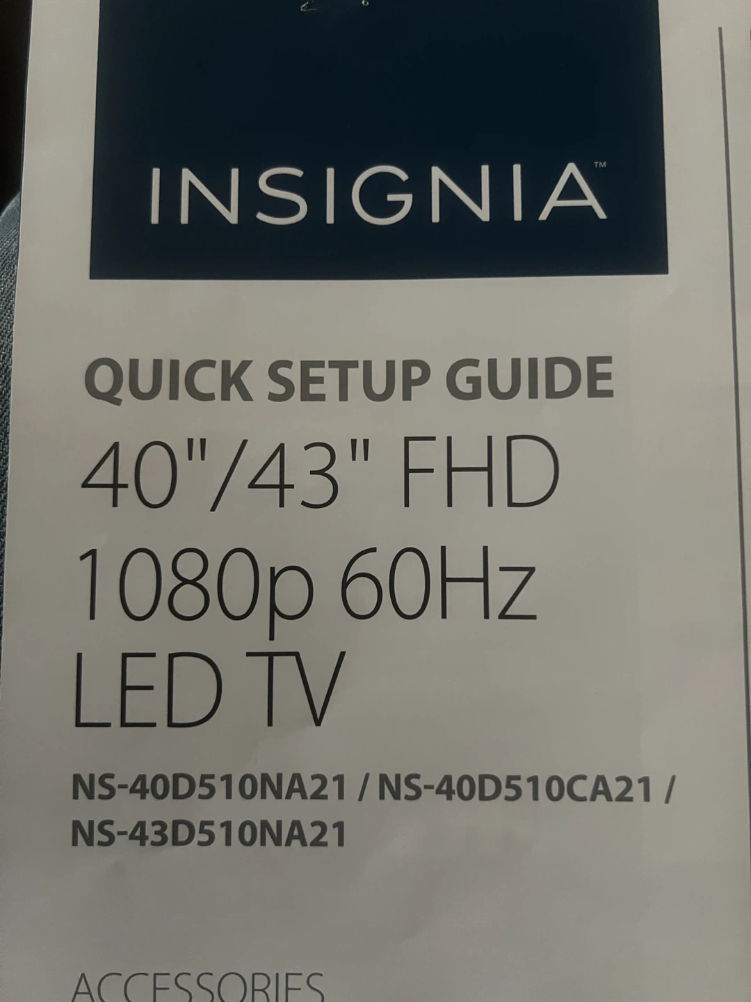 Insignia 40" FHD 1080p LED TV - photo 4