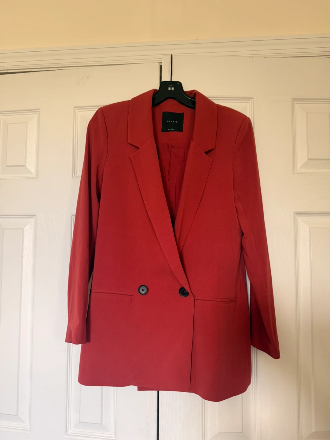Double-Breasted Boyfriend Blazer - Size XS (oversize fit)
