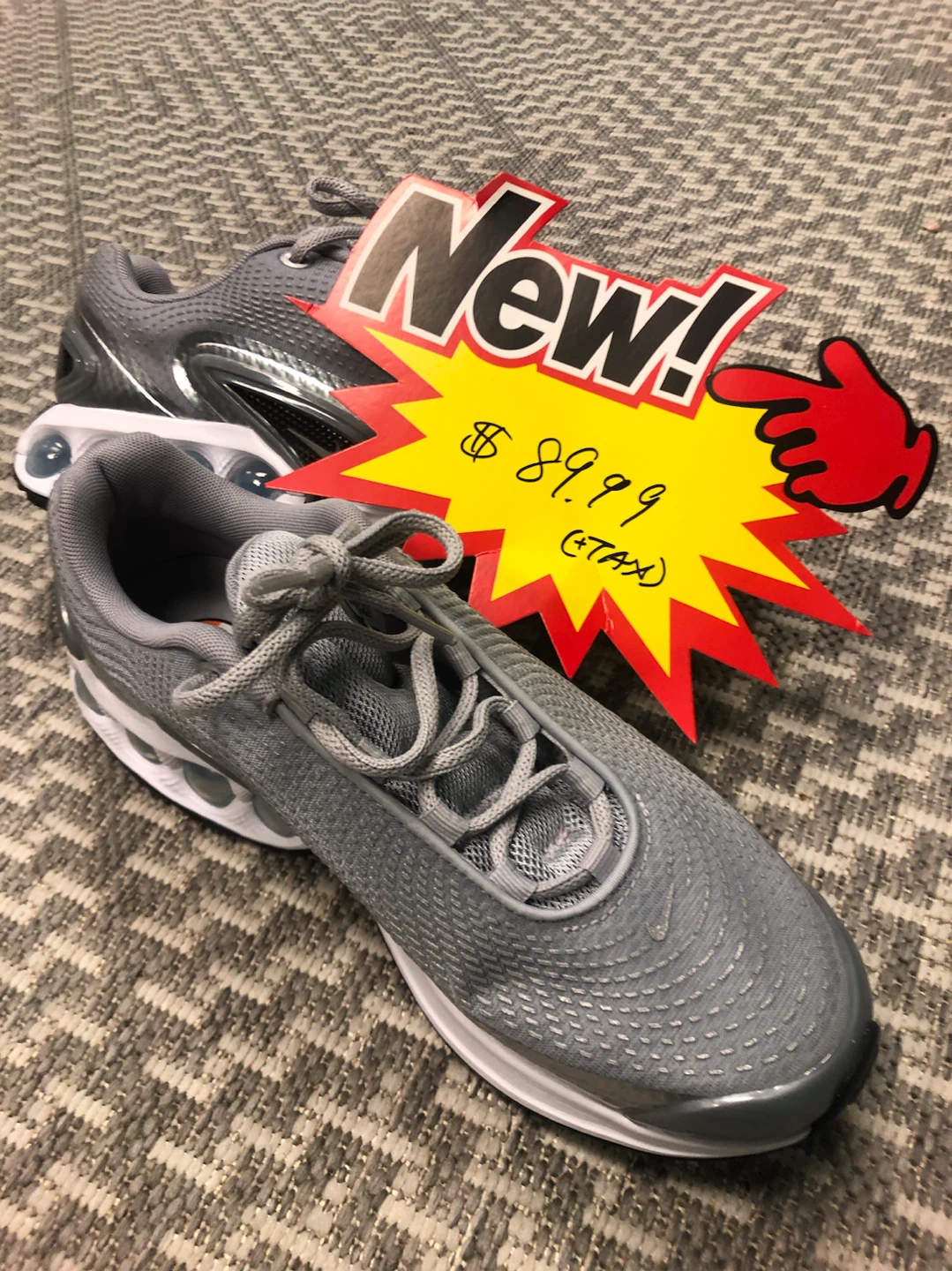 Nike Air Max Grey Running Shoes - photo 3