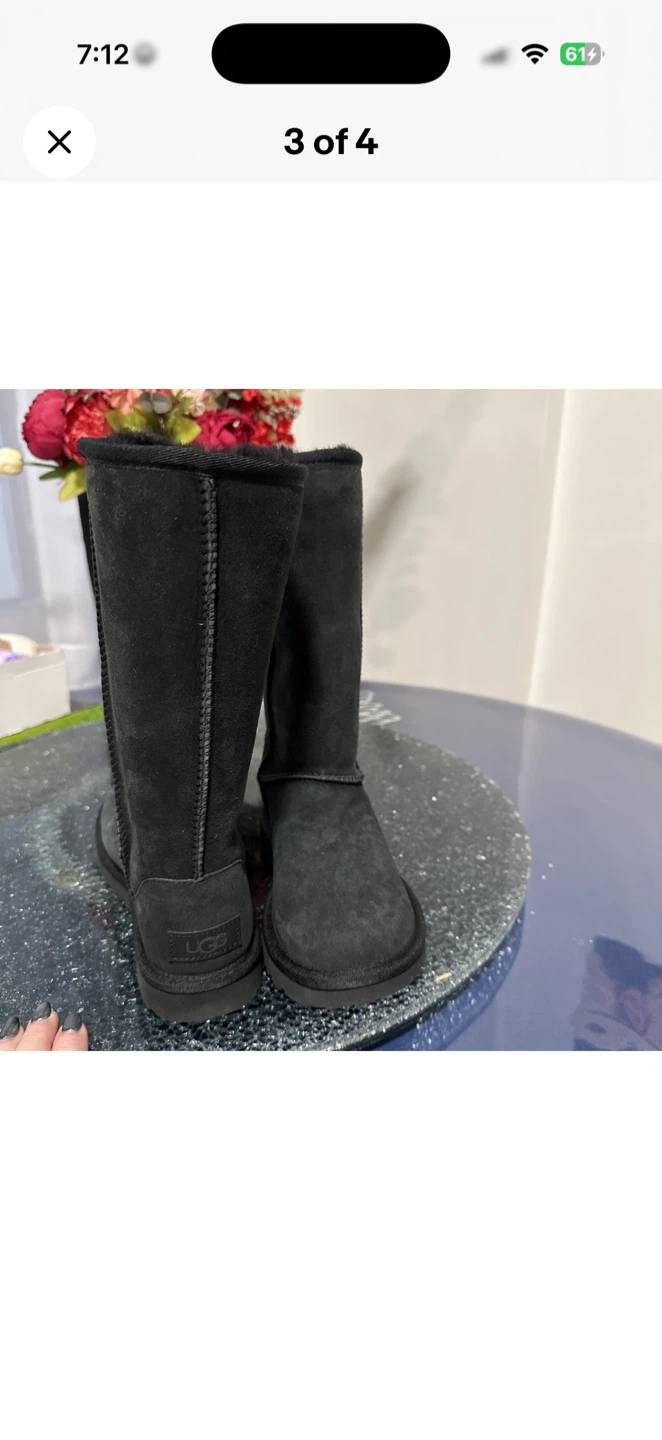 Black UGG Tall Boots - photo 4