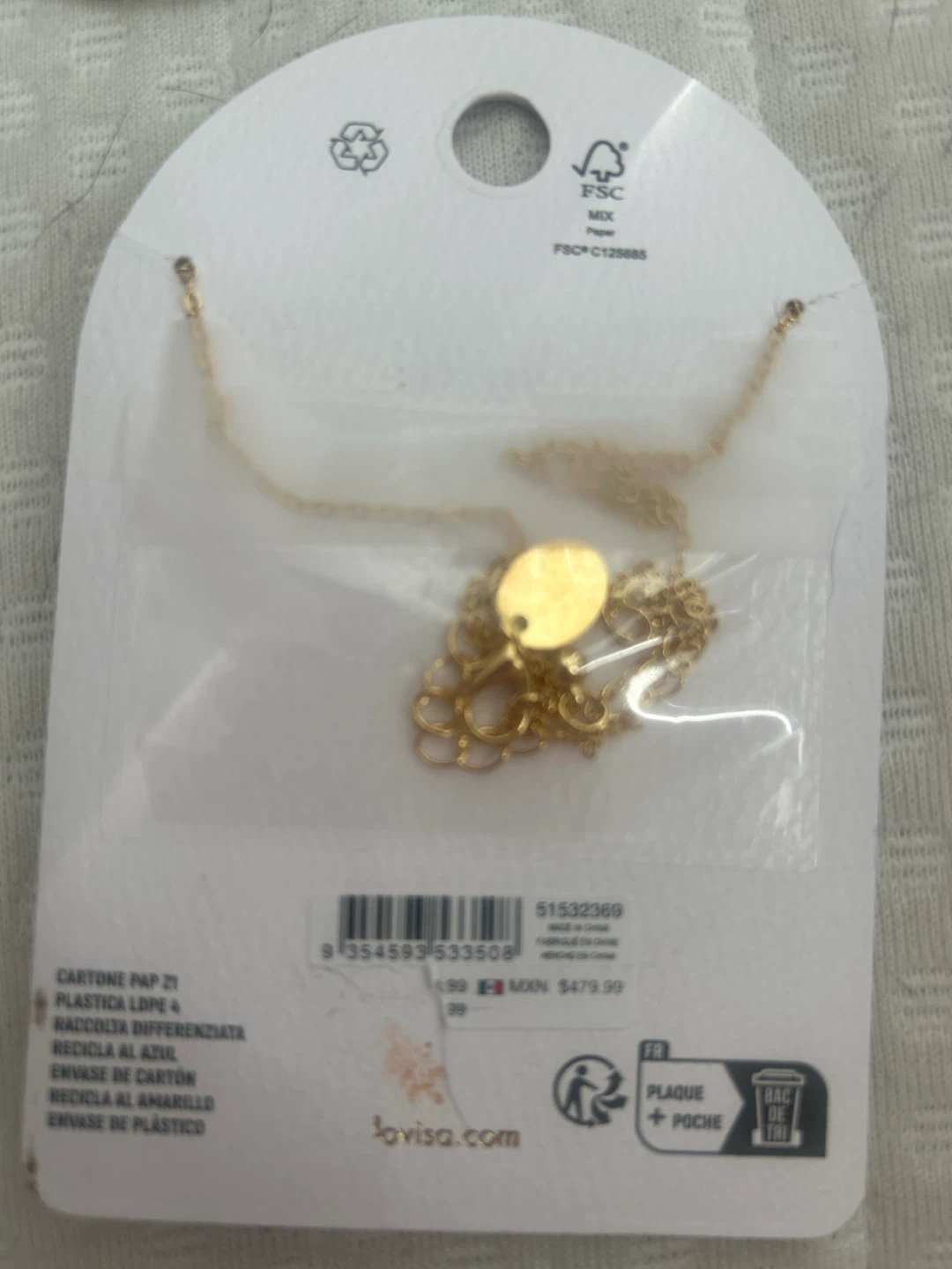 Lovisa L Initial Pendant Necklace - photo 2