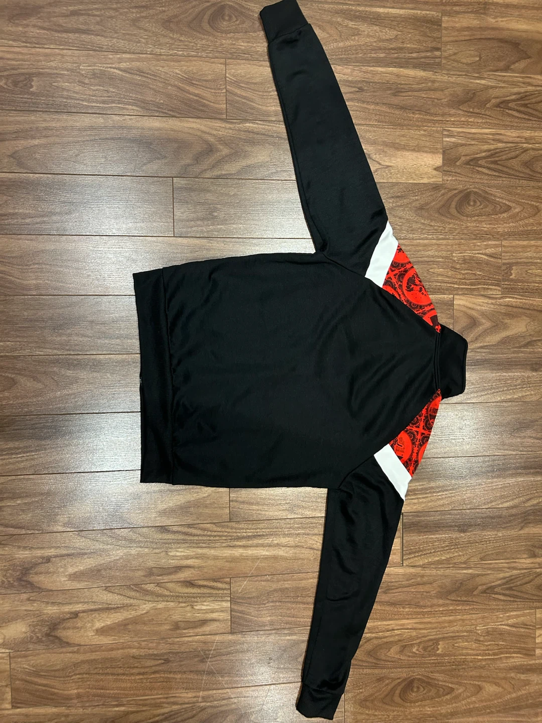 Puma Track Jacket - Black Red Graphic - photo 3
