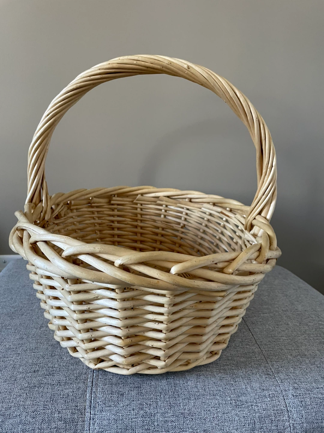 Wicker Basket with Handle - photo 2