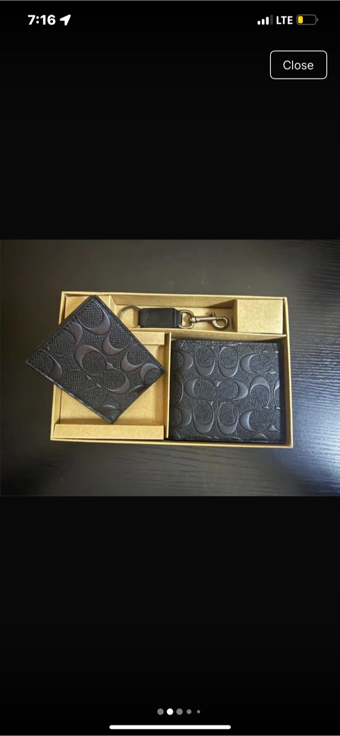 Coach 3-in-1 Wallet with Key Fob Set - photo 2