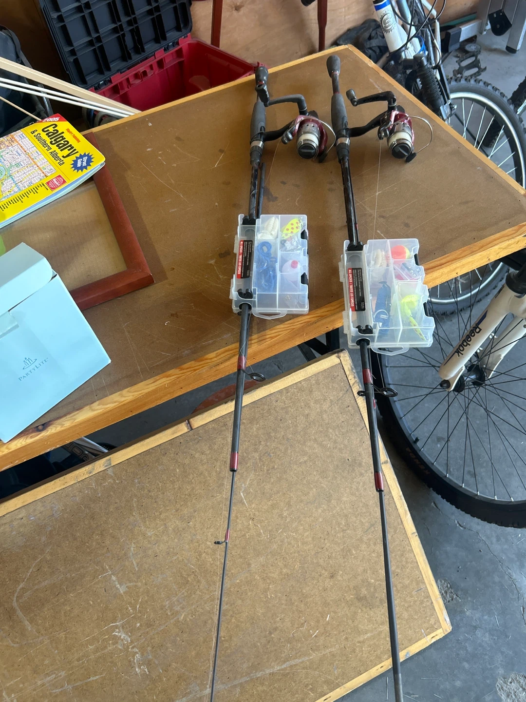 Fishing rods and gear
