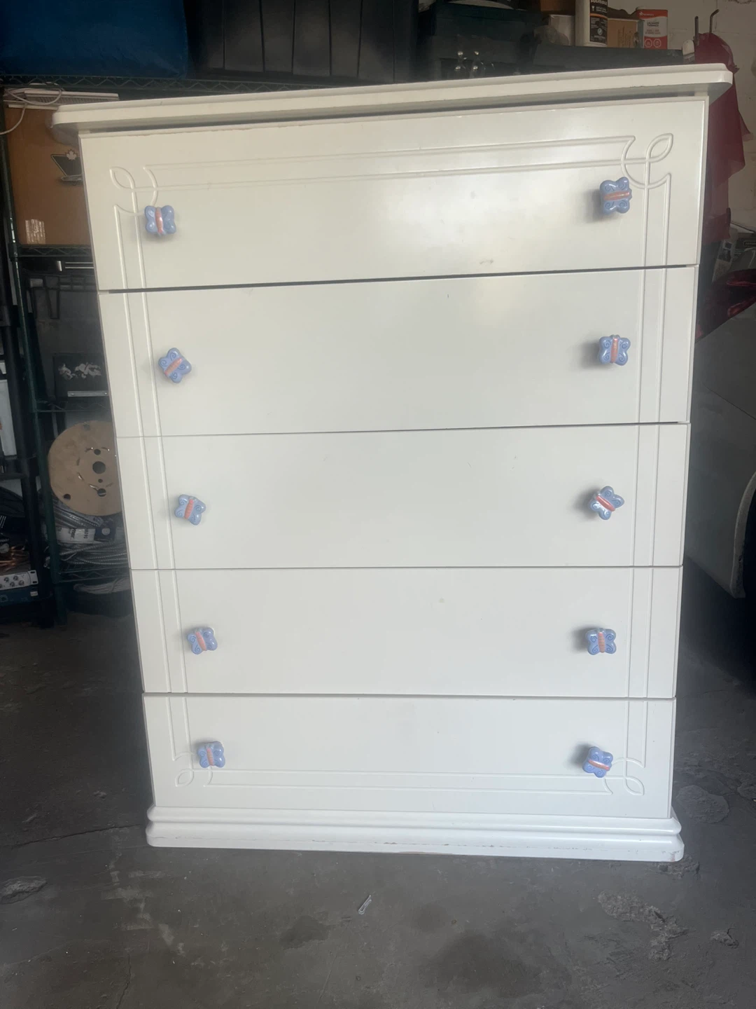 Dresser and light stand