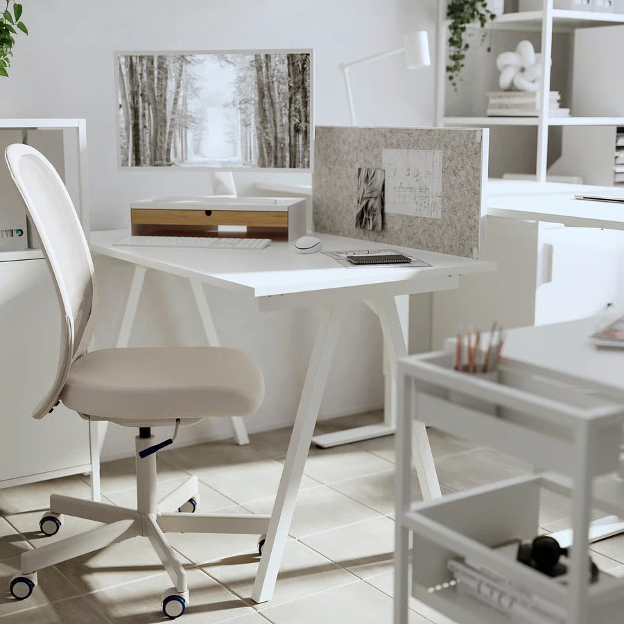 IKEA TROTTEN Desk - White - photo 2