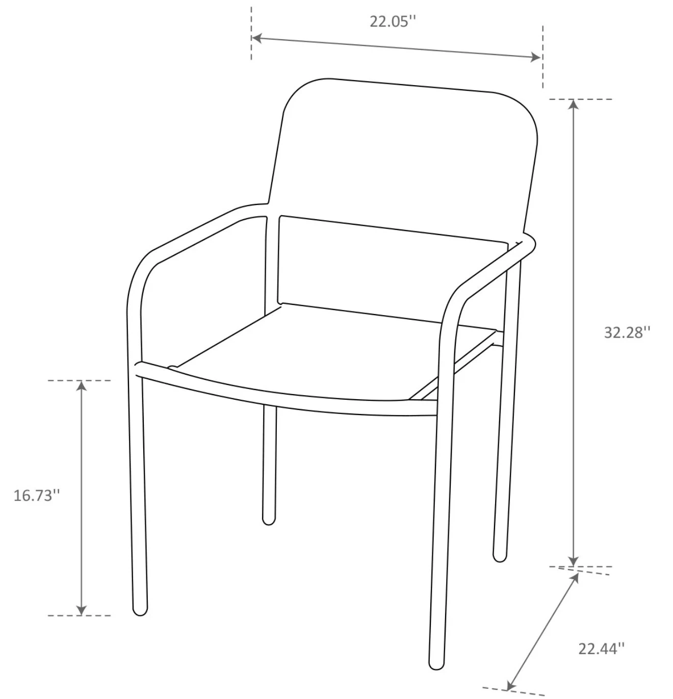 Patio Bistro Set - Round Glass Table and 2 Chairs - photo 5