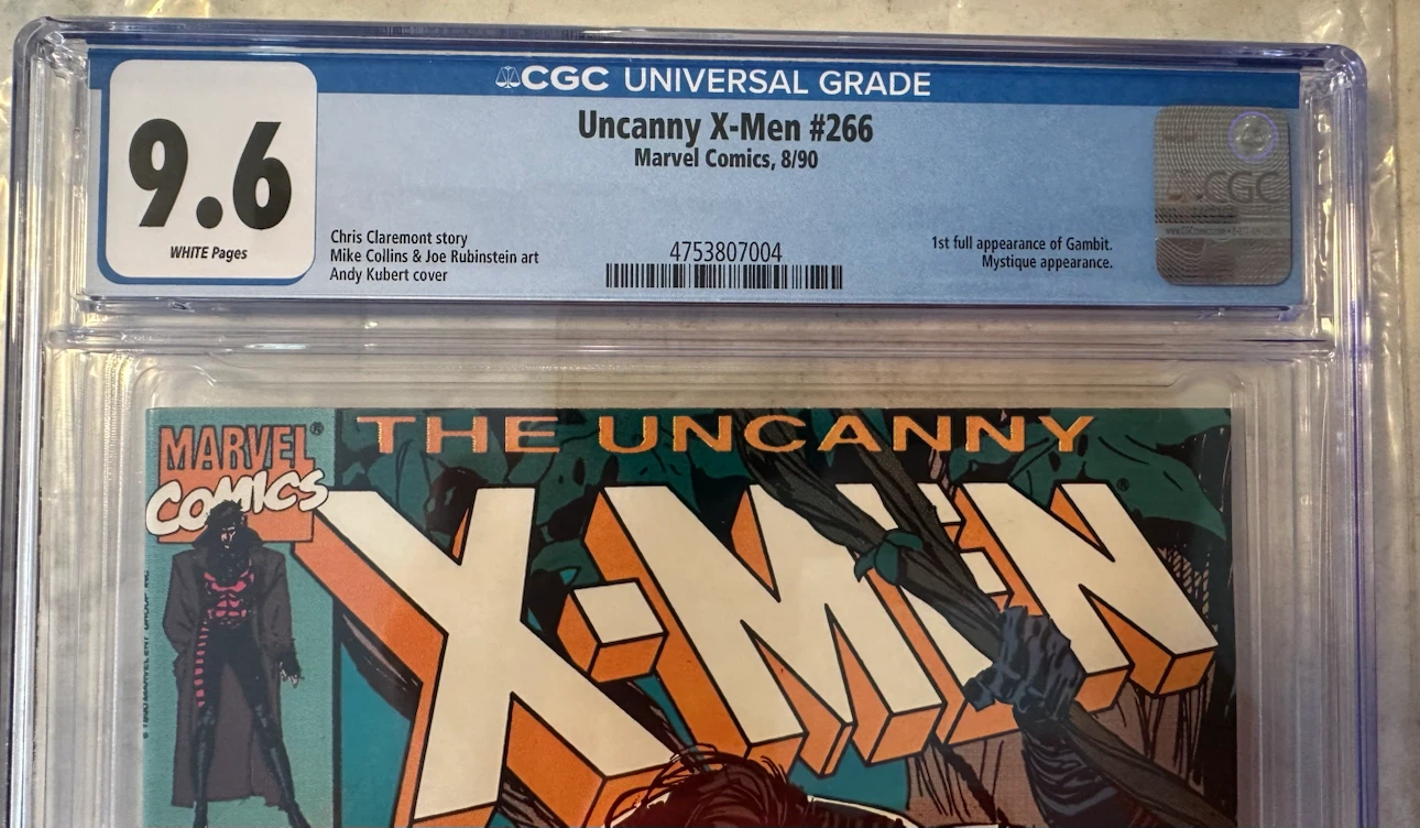 Uncanny X-Men #266 CGC 9.6 White Pages - photo 2