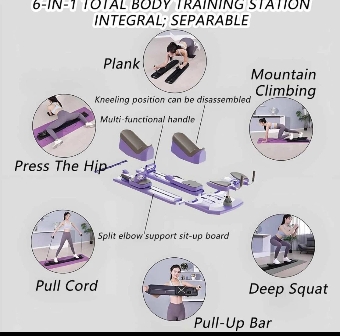 6-in-1 Total Body Training Station - photo 3