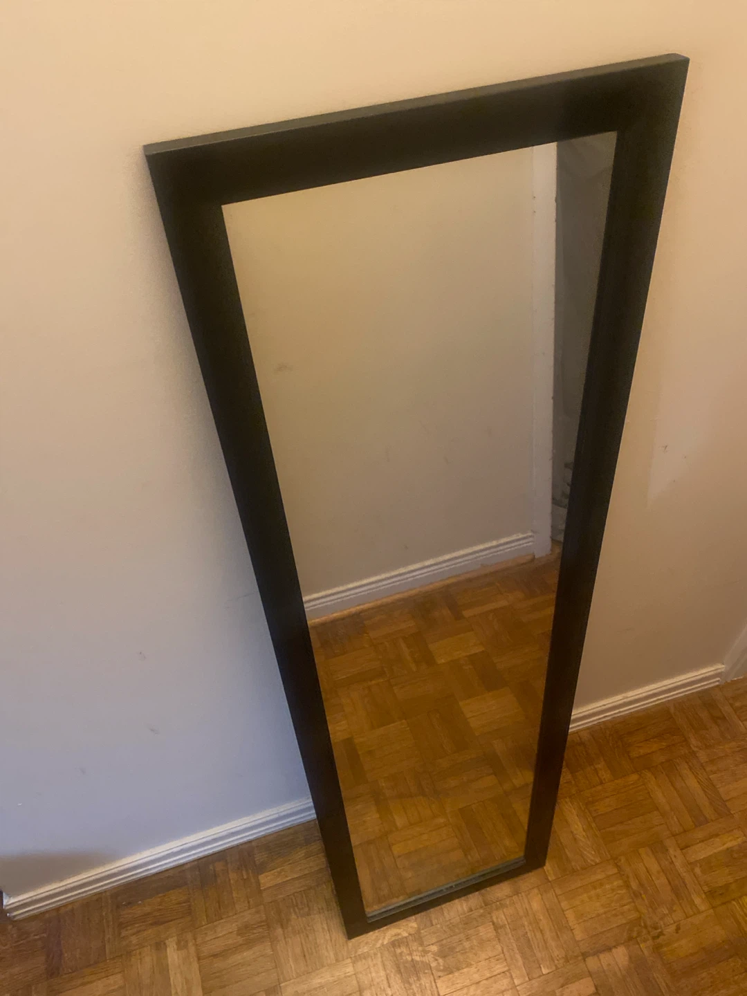 Black Framed Mirror