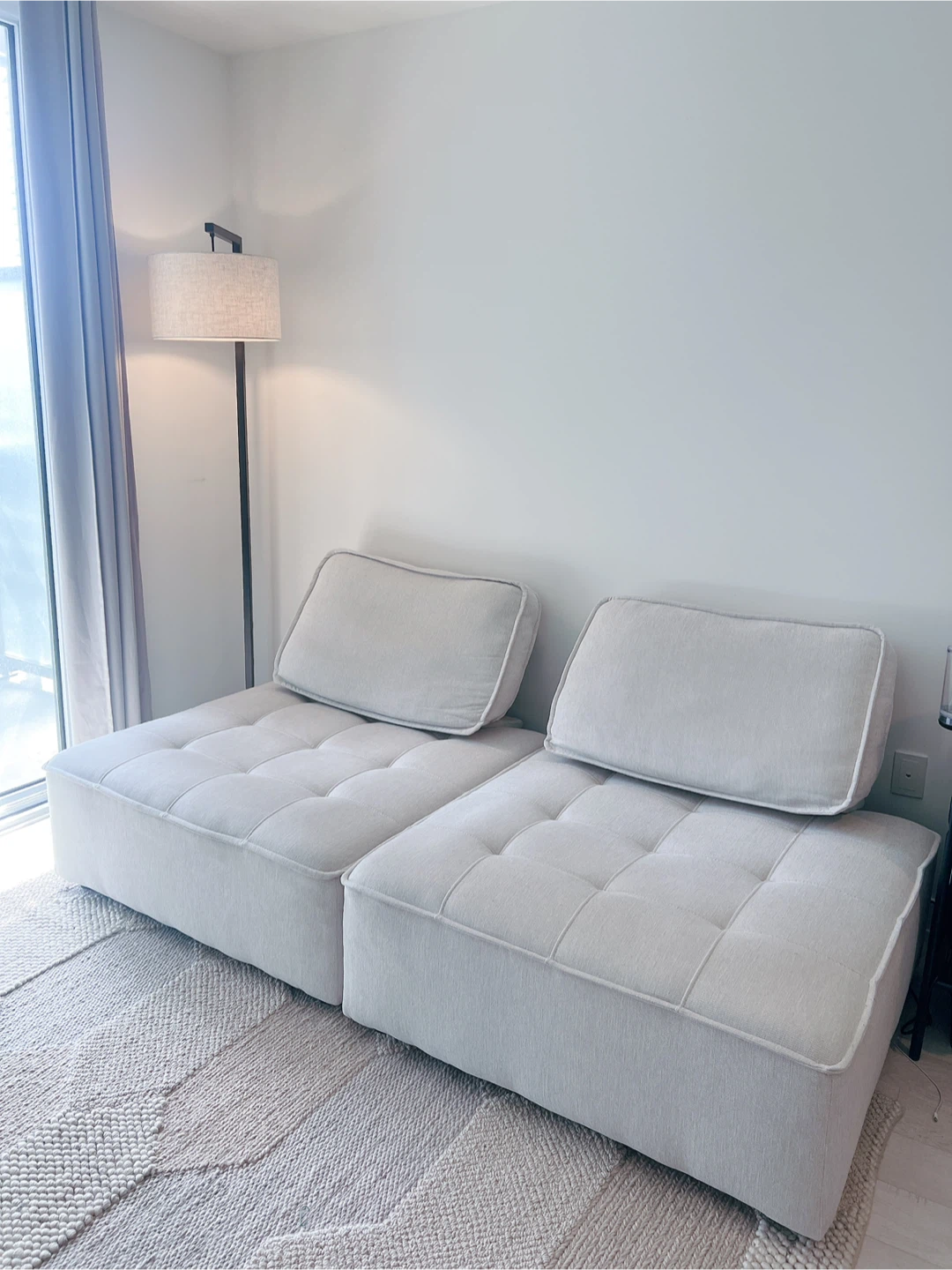 Structube LEON modular Sofa 2 Pieces - photo 3