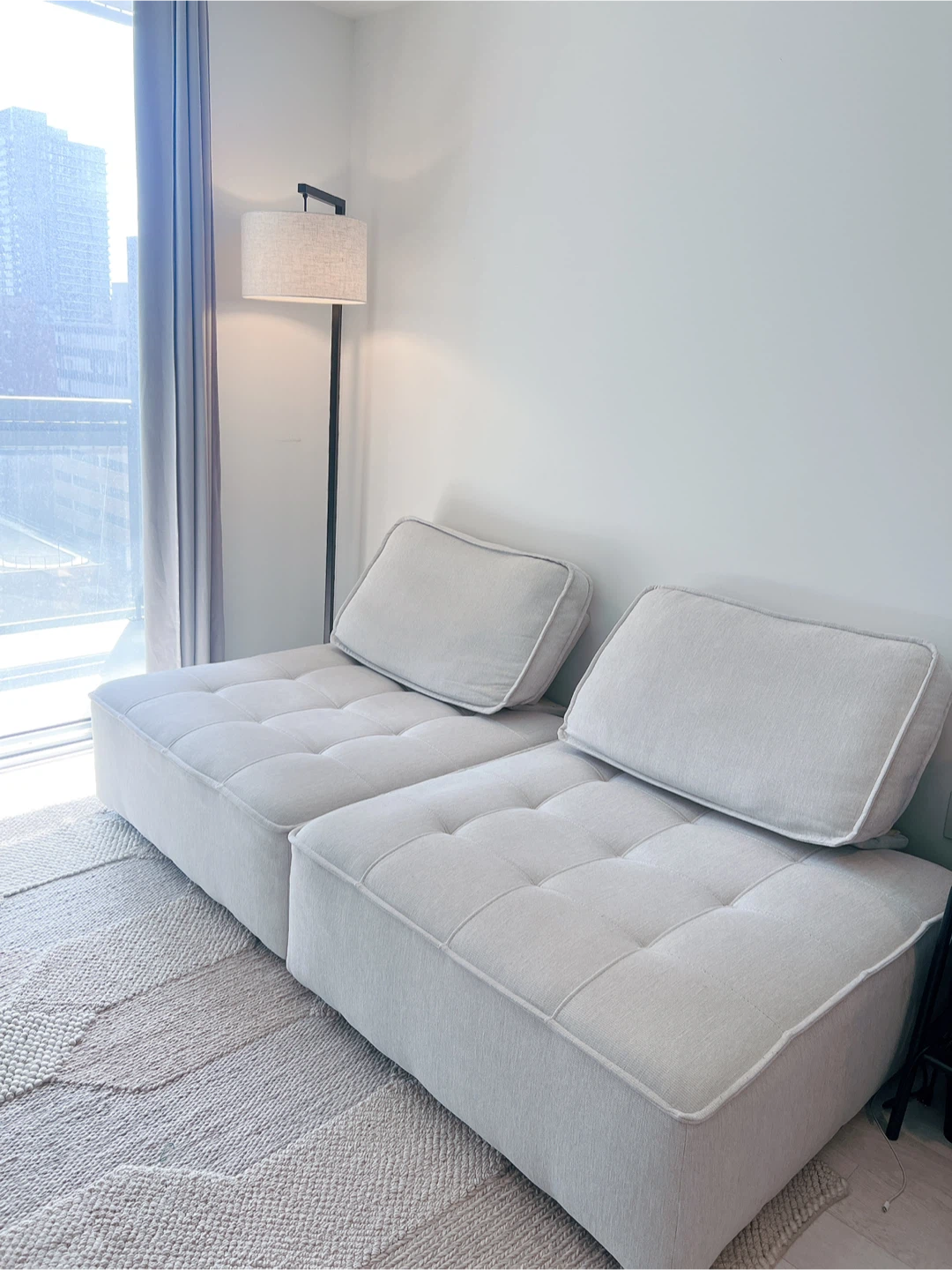 Structube LEON modular Sofa 2 Pieces - photo 4