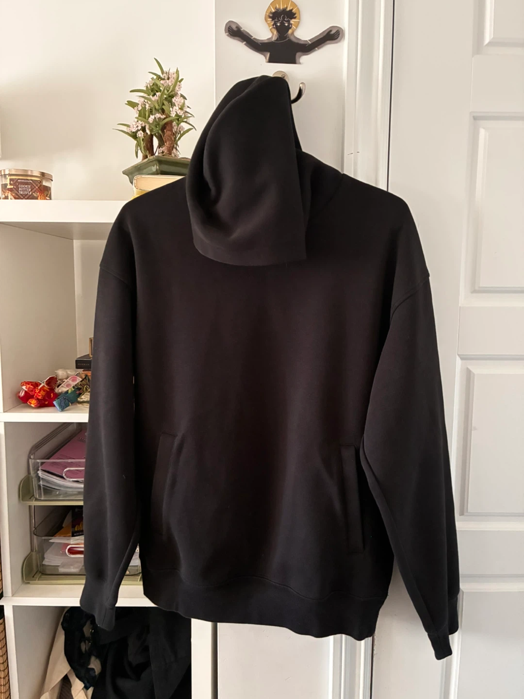 Loose Black Hoodie
