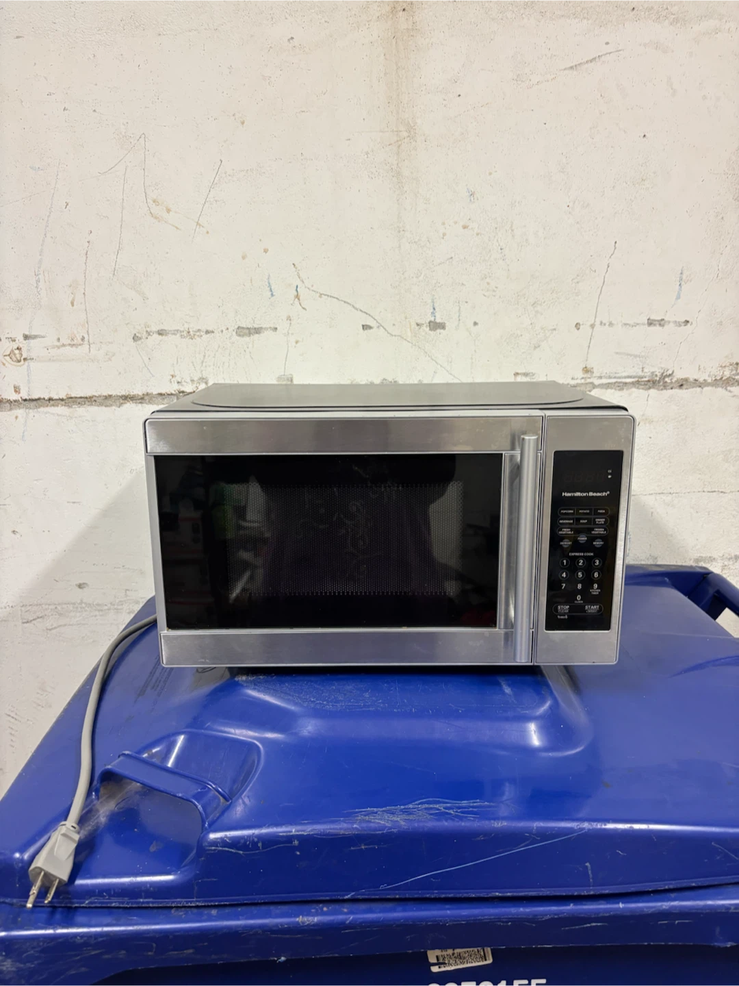 Hamilton Beach Stainless Steel Microwave