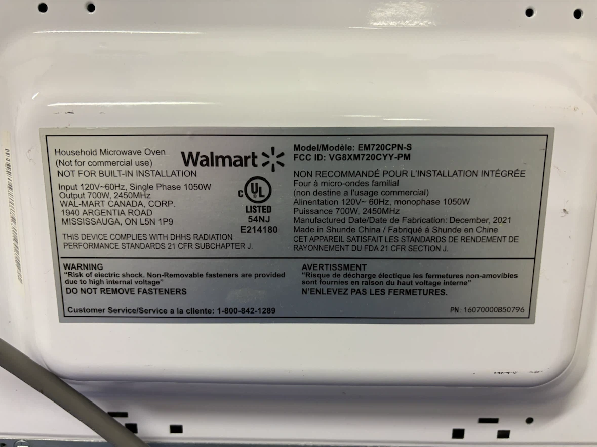 Hamilton Beach Stainless Steel Microwave - photo 4