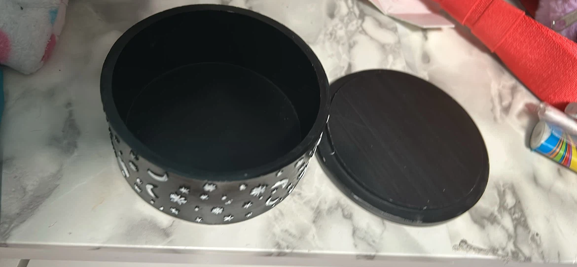 Yin Yang Celestial Round Trinket Box - photo 2