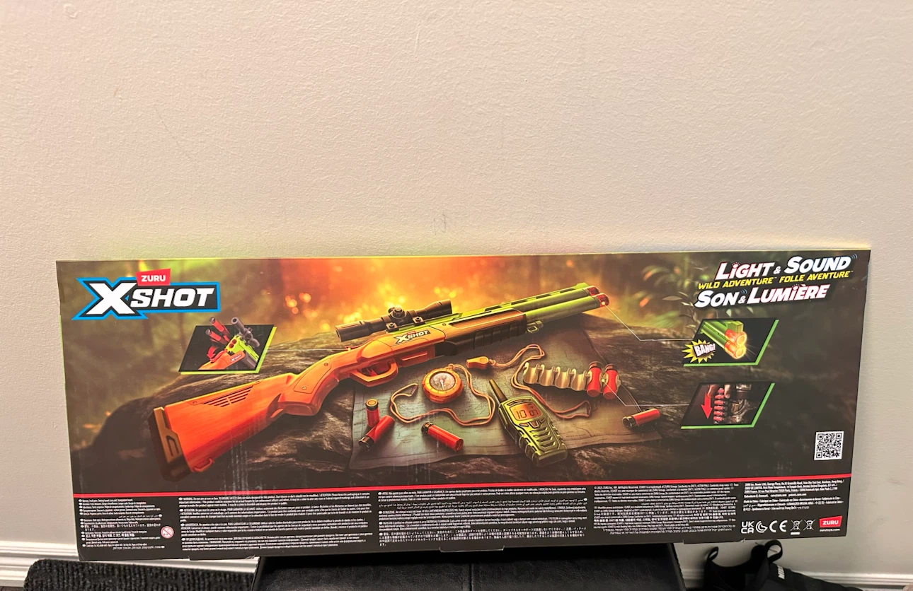 Brand new Zuru X-Shot Light & Sound Wild Adventure Blaster - photo 2