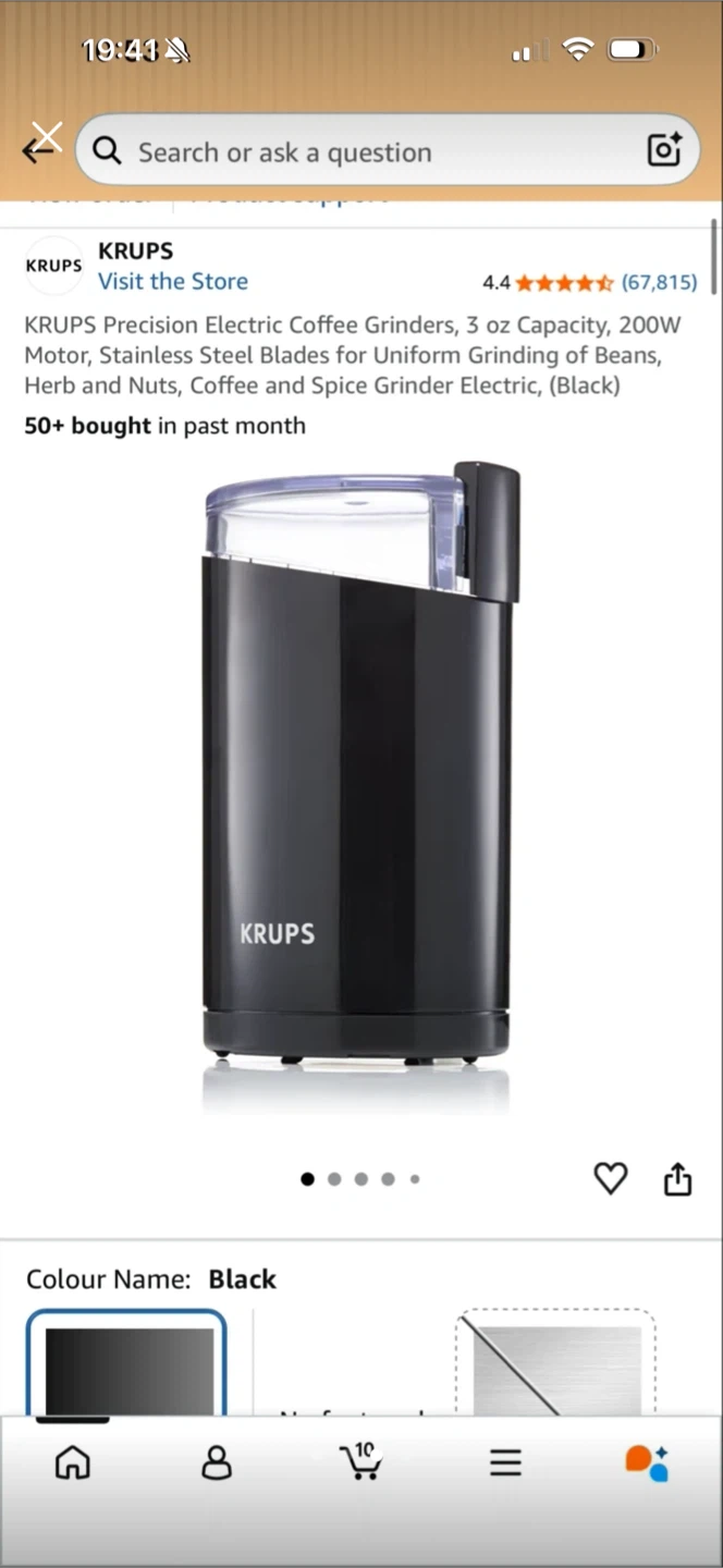 KRUPS Coffee and Spice Grinder - photo 3