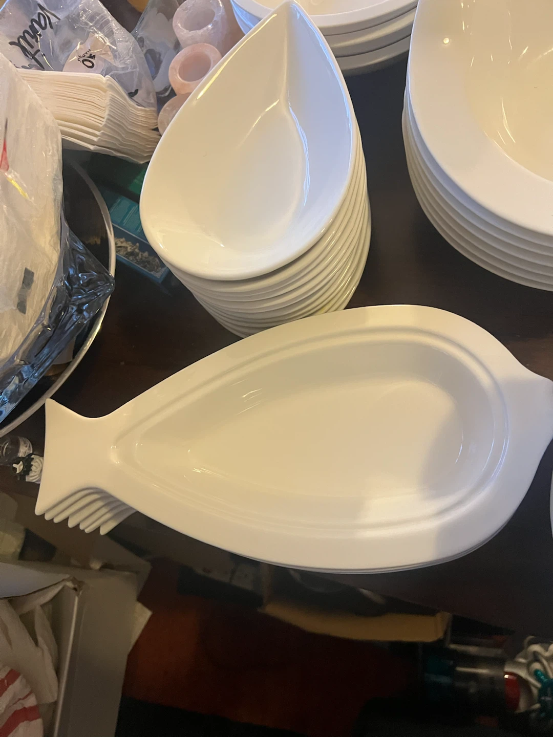 Restaurant Quality White Ceramic Plates & Bowls - photo 4