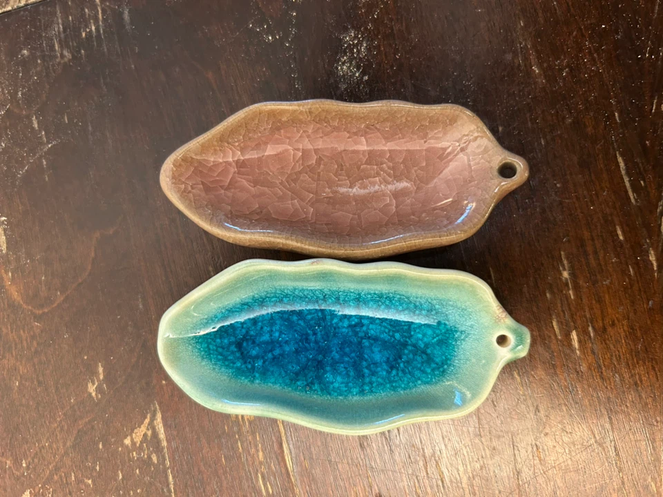 Ceramic Trinket Dishes - Set of 2