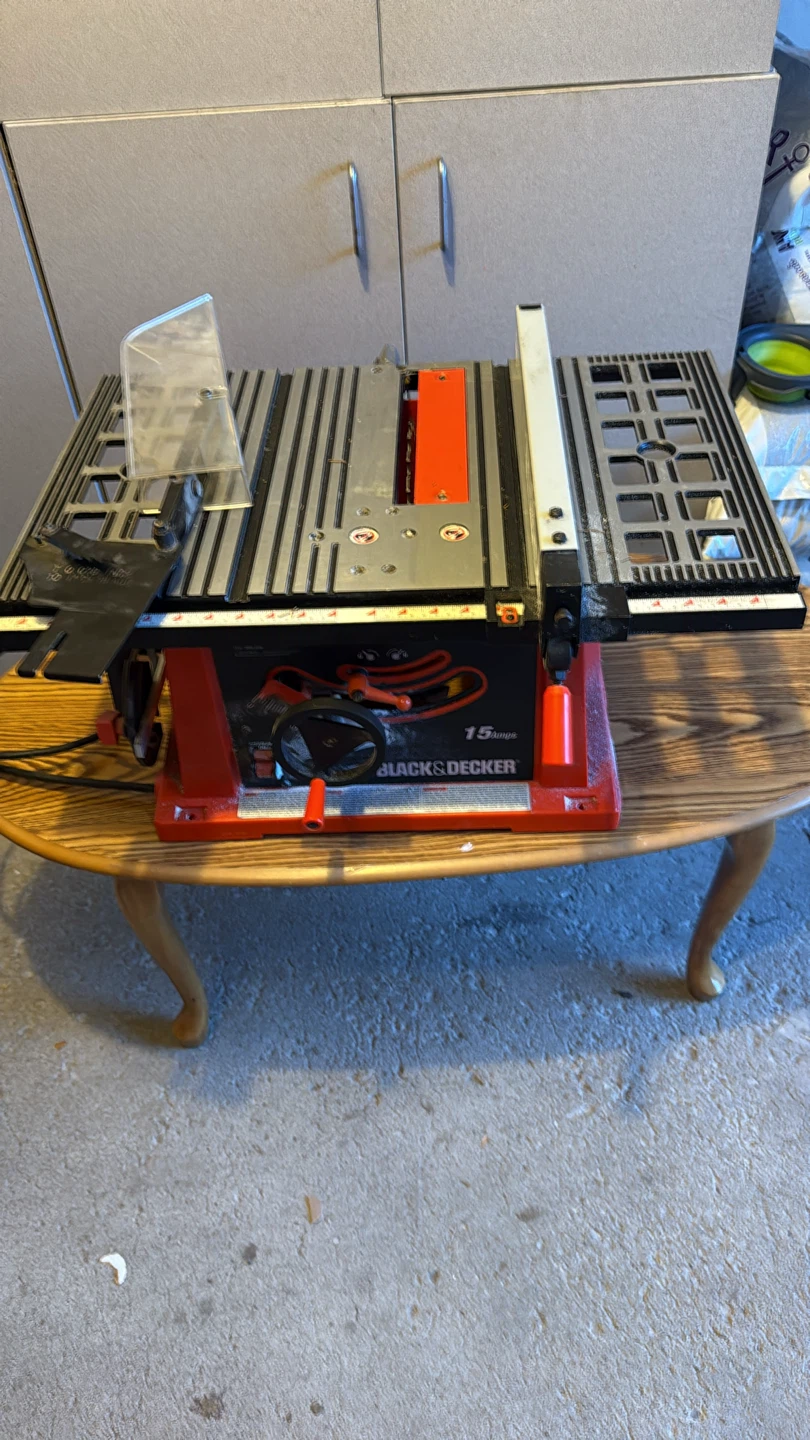 BLACK+DECKER 15 Amp Table Saw