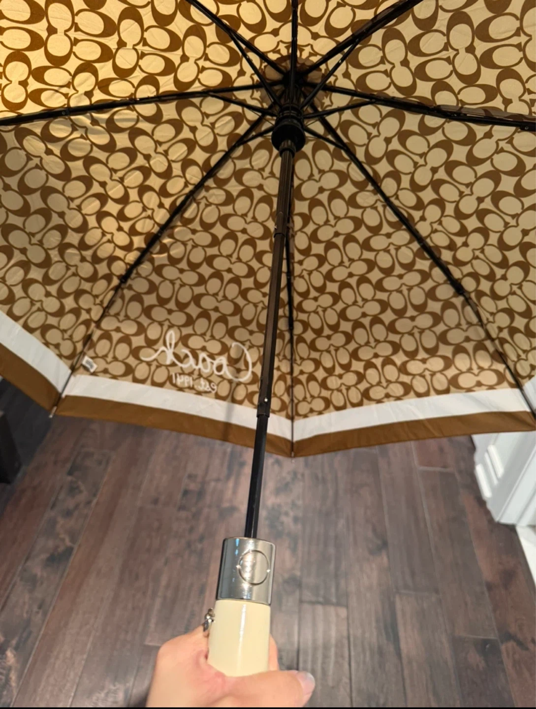 Coach Signature Monogram Umbrella - photo 4