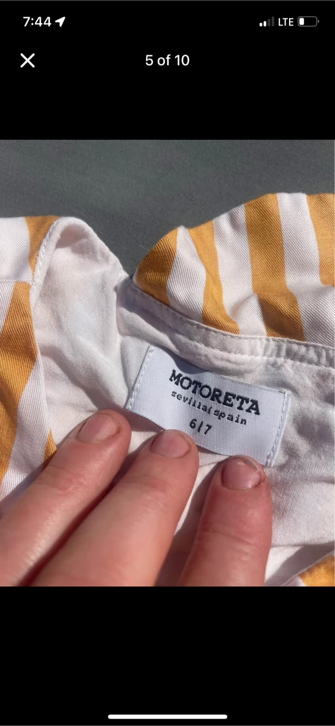 Motoreta Girls Striped Dress and Skirt Set - photo 5