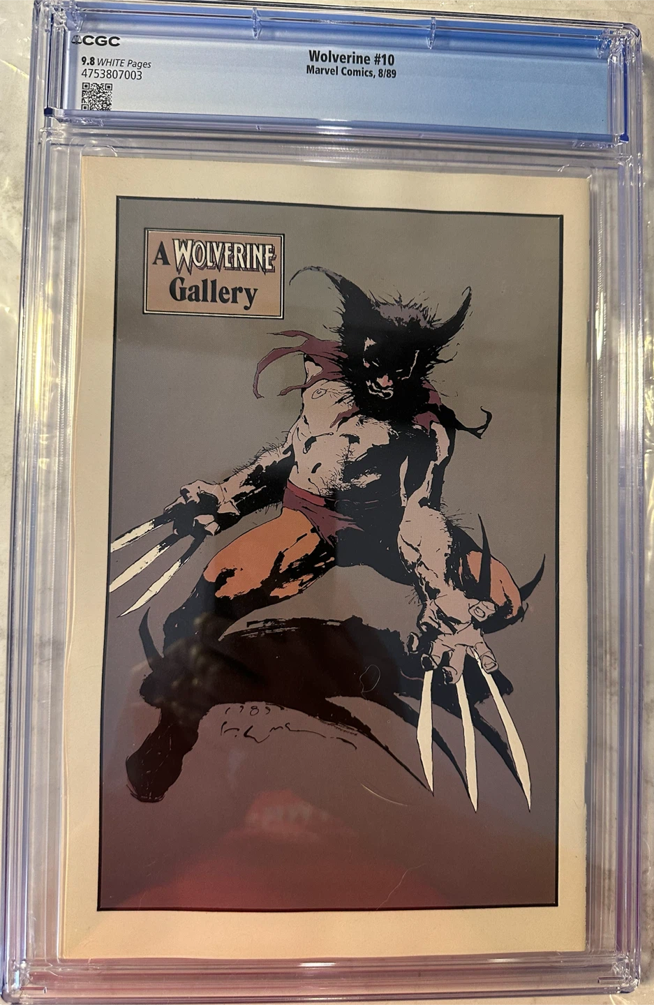 Wolverine #10 Marvel Comics CGC 9.8/White Pages - photo 3