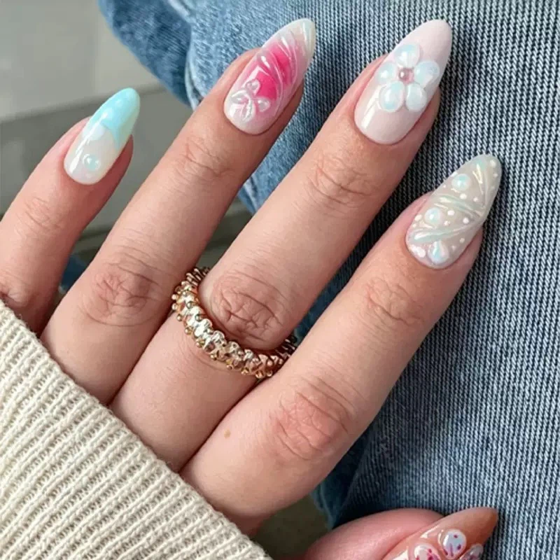 Handmade Press-On Nails – Lots of Designs - photo 4