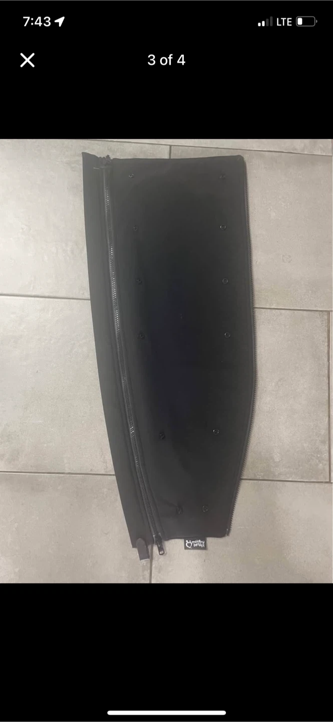 Make My Belly Fit Black jacket extender