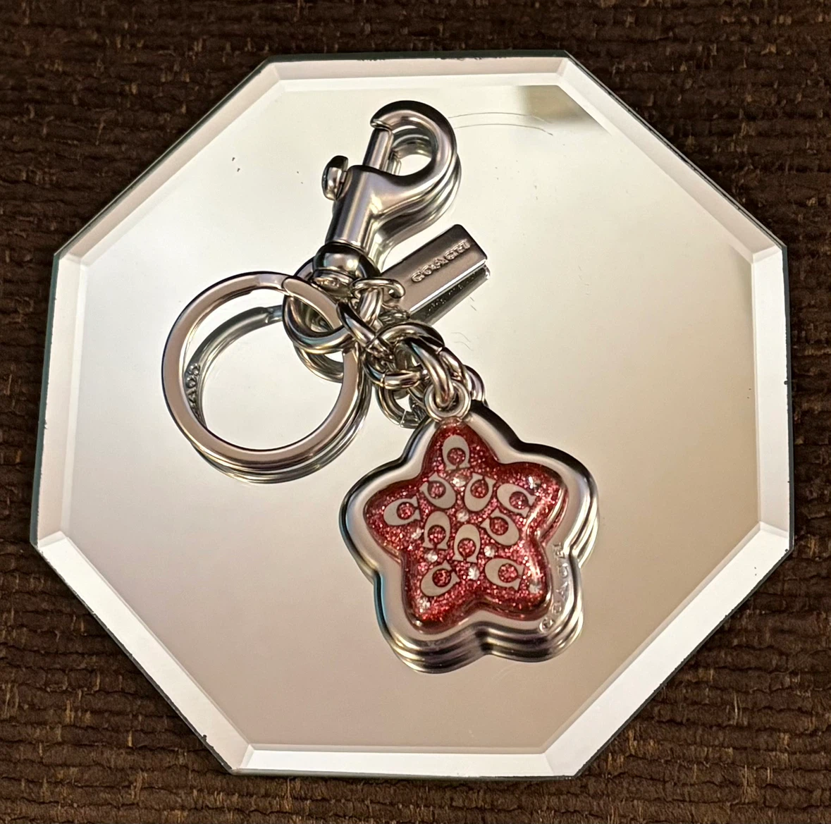 ✨✨Coach Star Keychain Bag Charm