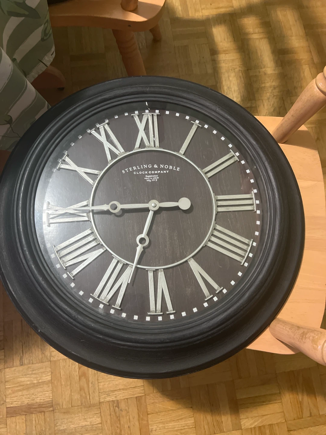 Sterling & Noble Clock Company Wall Clock