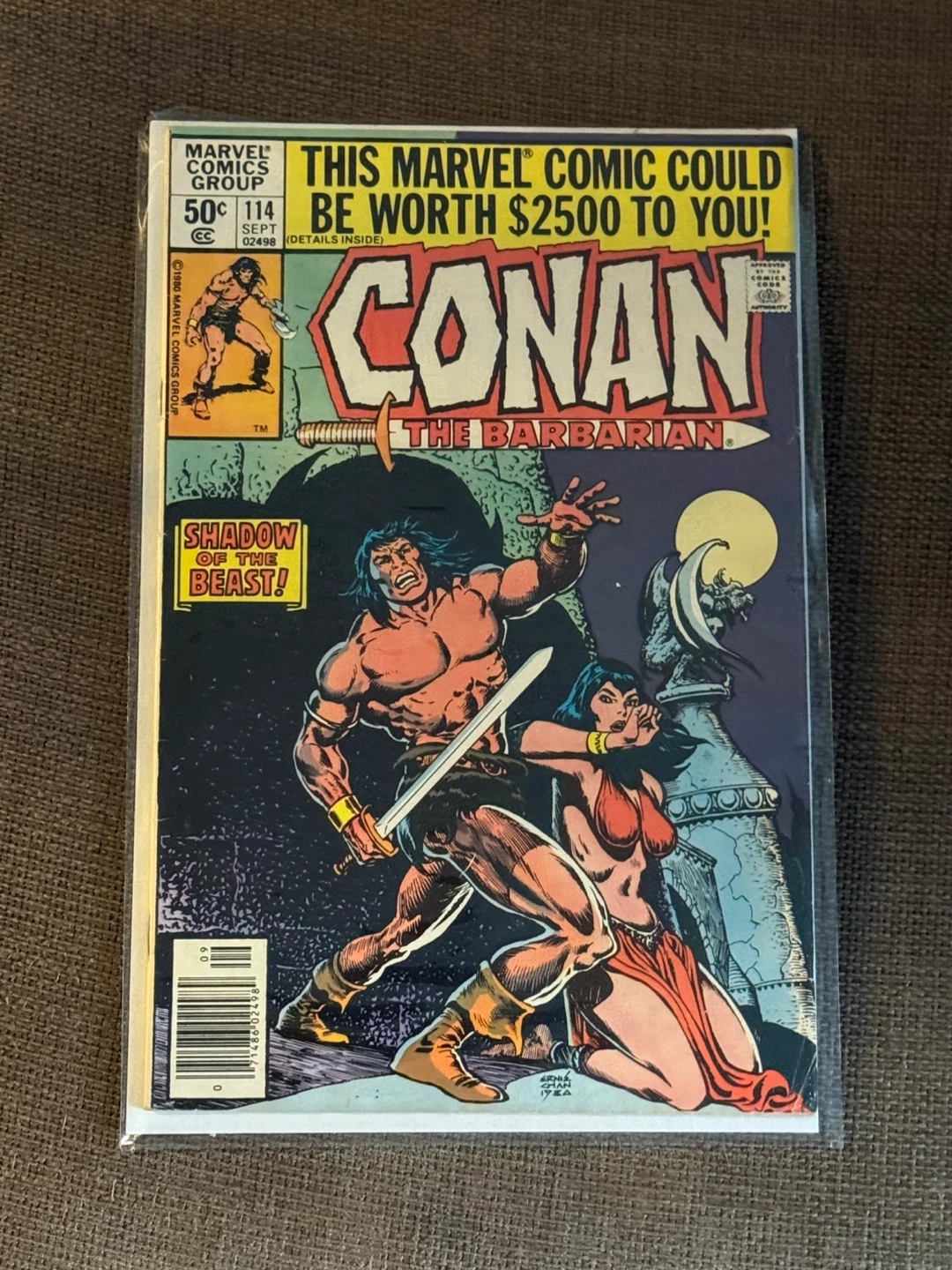 Conan the Barbarian Comic Book #114