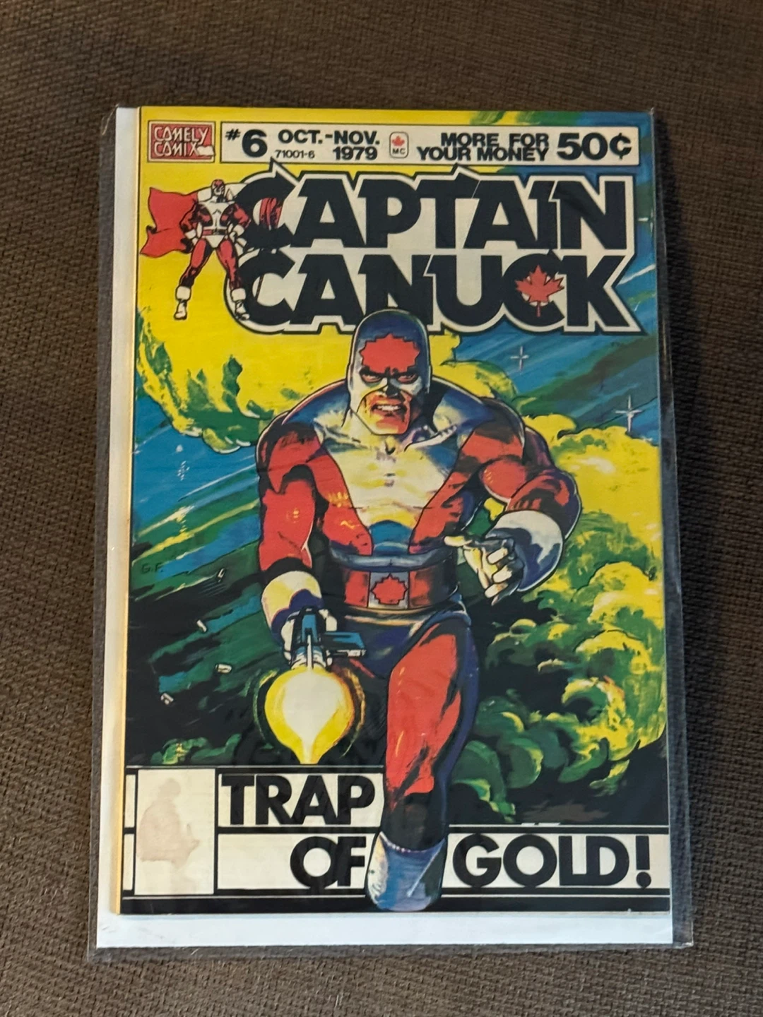 Captain Canuck #6 Comic Book - October-November 1979