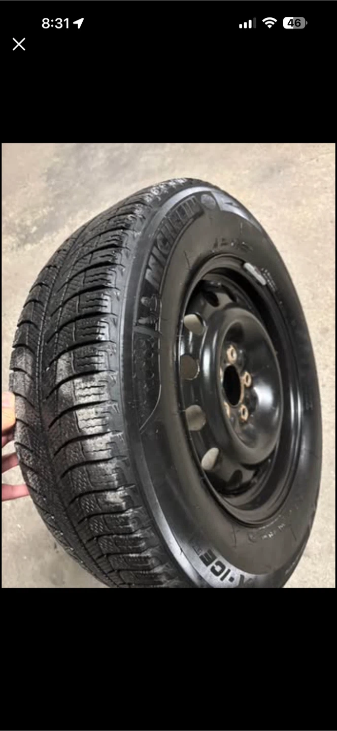 Winter Tire with Steel Rim - photo 3