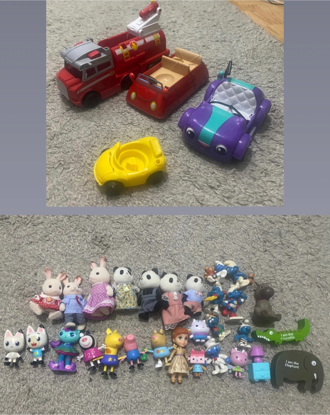 Children’s play set & characters