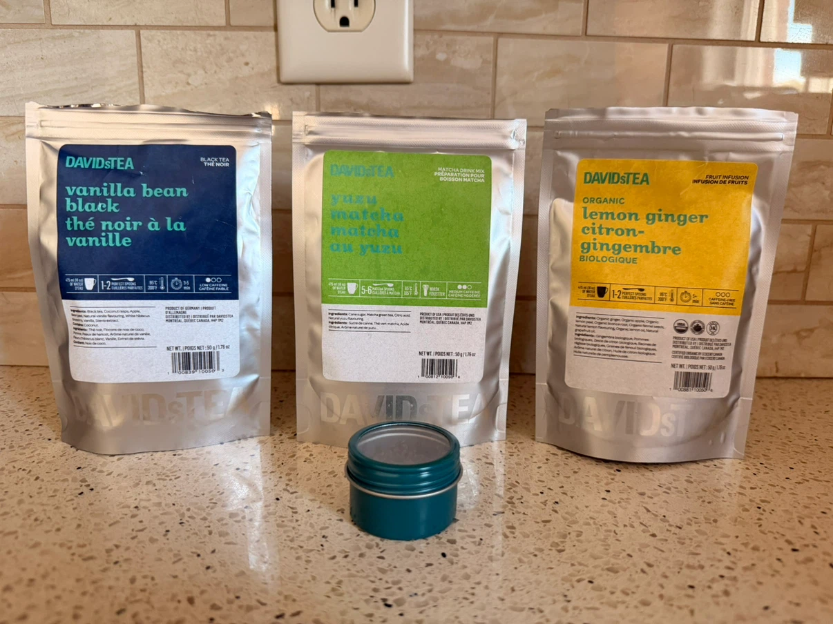 $5 for all!! DAVIDsTEA Tea Collection