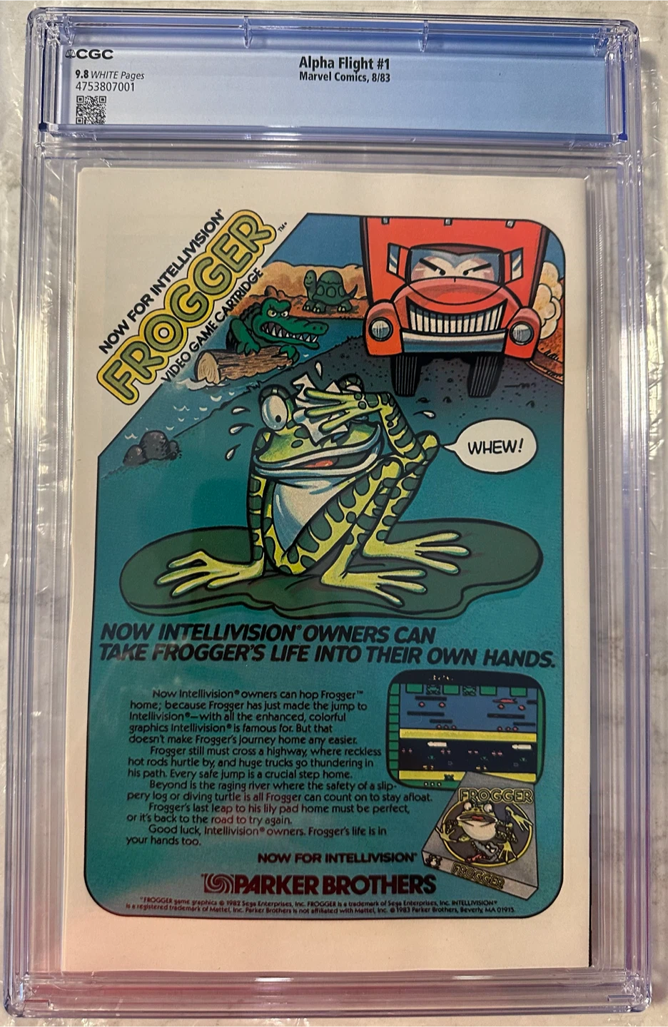 CGC Graded Alpha Flight #1 Marvel Comics 8/83 - photo 3
