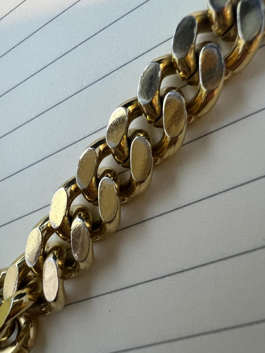 Vintage Speidel Gold Tone ID Bracelet - photo 5