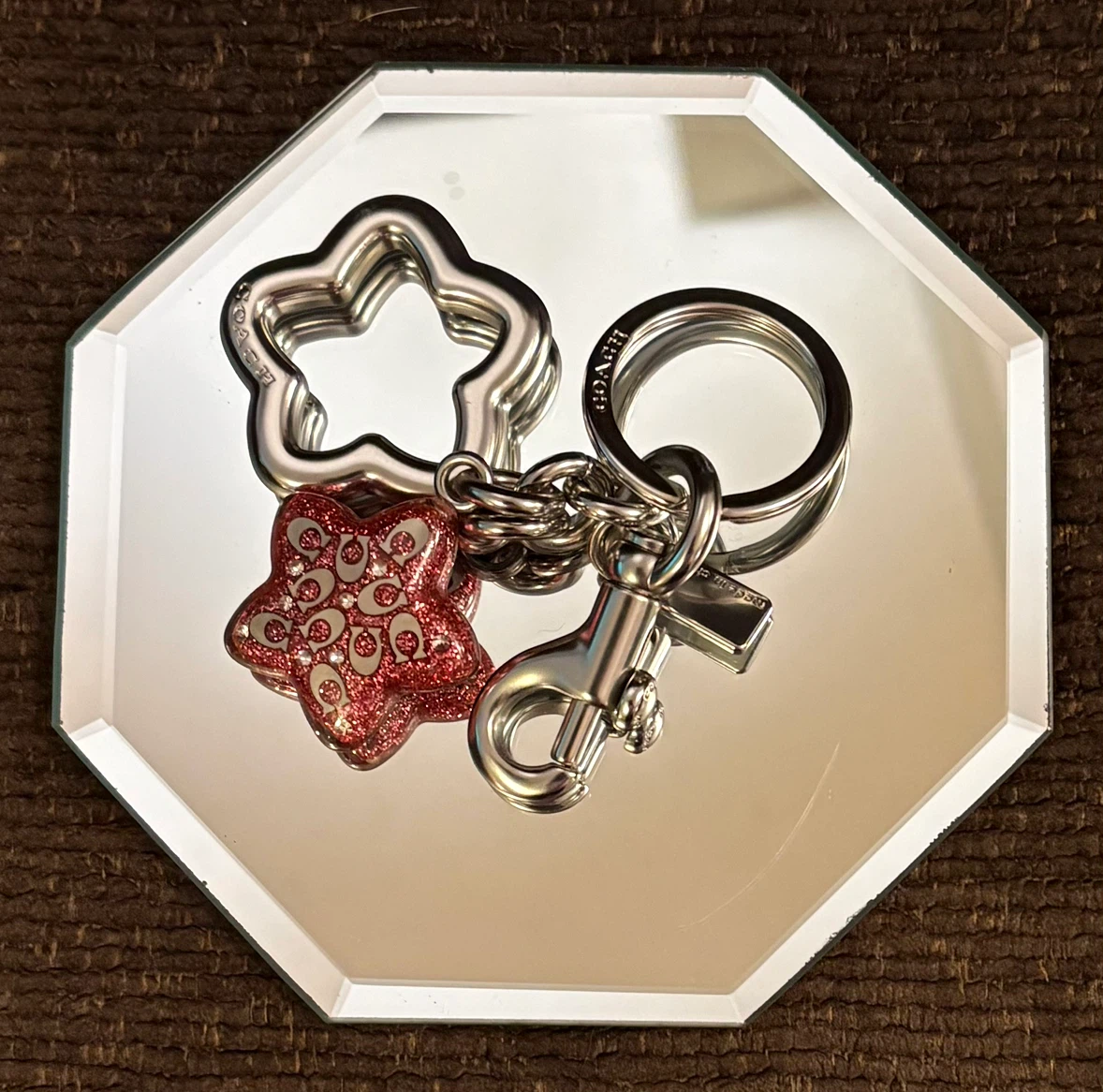 ✨✨Coach Star Keychain Bag Charm - photo 2