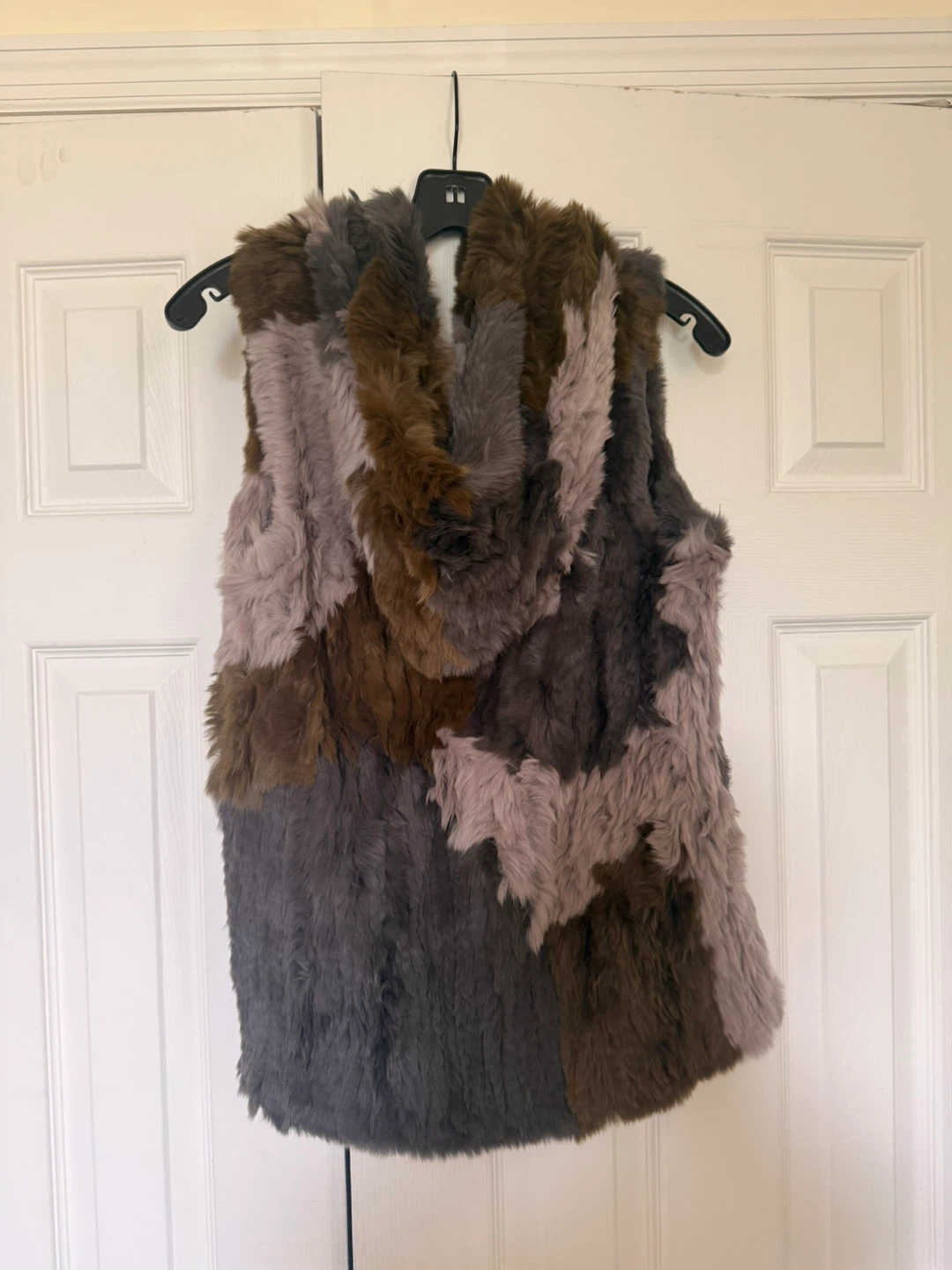 Hiché Tricolor Camo Fur Vest - photo 2